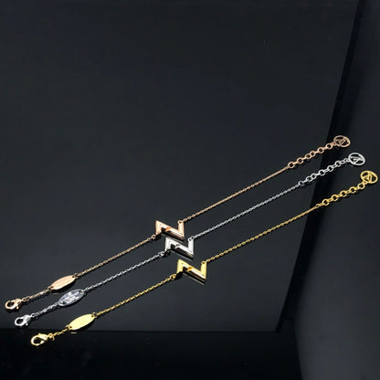 [⭐moonlume]VOLT LV LOGO BRACELET