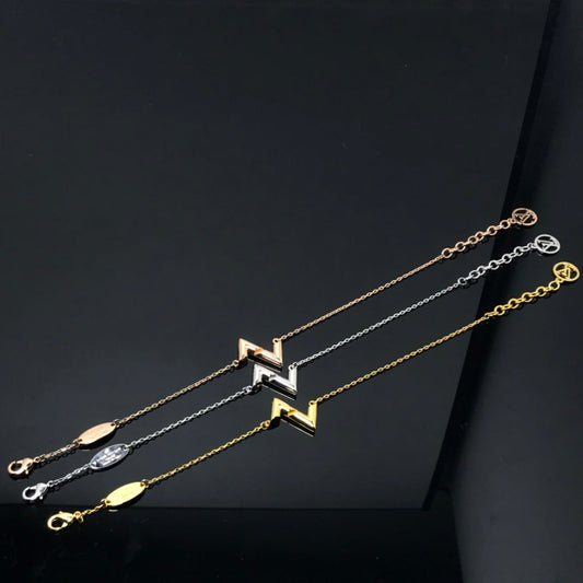[⭐moonlume]VOLT LV LOGO BRACELET