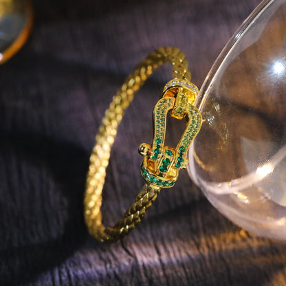 [⭐moonlume]FORCE 10 GOLD GREEN DIAMOND PAVED