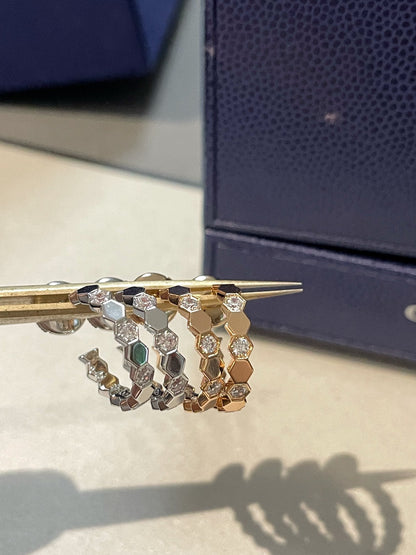 [⭐moonlume]Hollow Design Four-Leaf Clover Flower Shape Ring