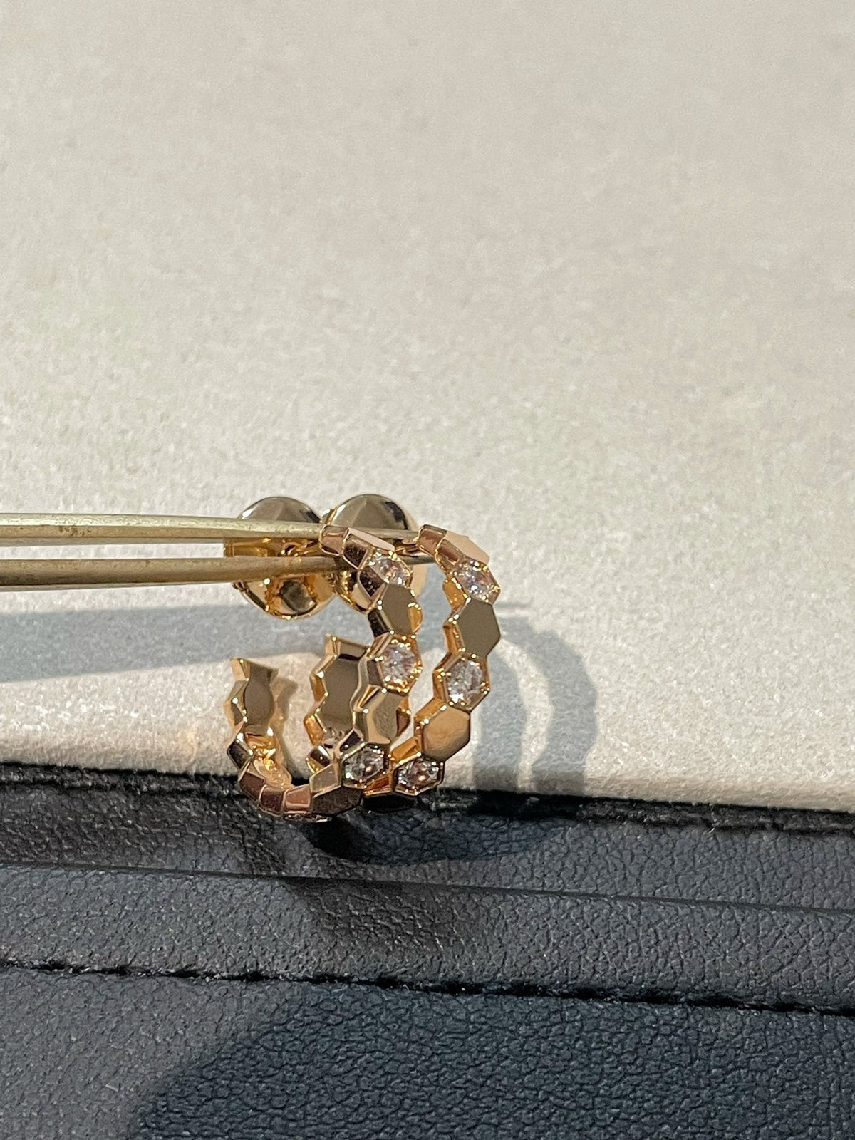 [⭐moonlume]Hollow Design Four-Leaf Clover Flower Shape Ring