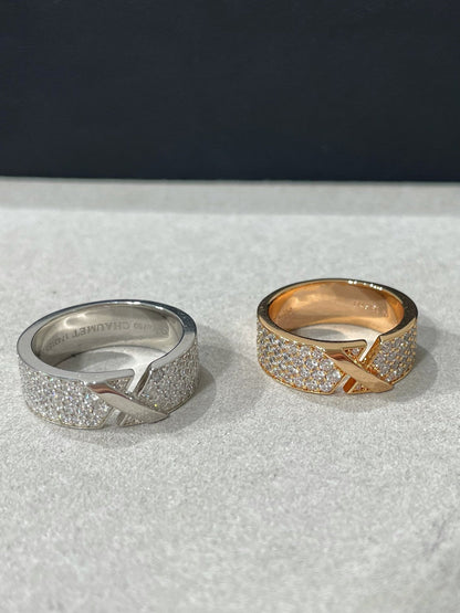 [⭐moonlume]LIENS EVIDENCE  DIAMOND PAVED RING