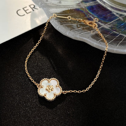 [⭐moonlume]LUCKY SPRING ROSE GOLD MOP BRACELET