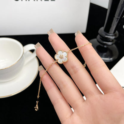 [⭐moonlume]LUCKY SPRING ROSE GOLD MOP BRACELET