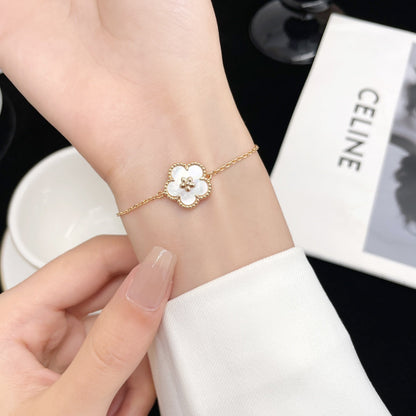 [⭐moonlume]LUCKY SPRING ROSE GOLD MOP BRACELET