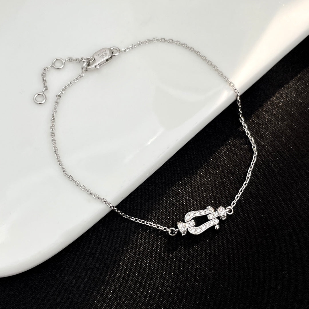 [⭐moonlume]FORCE 10 SMALL CHAIN BRACELET