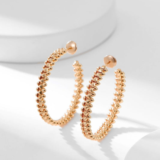 [⭐moonlume]CLASH HOOP EARRINGS