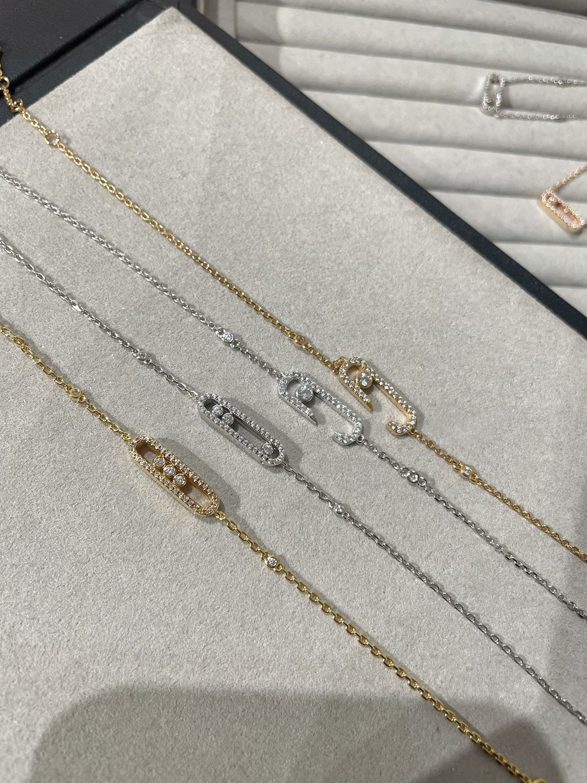 [⭐moonlume]BABY MOVE DIAMOND BRACELET