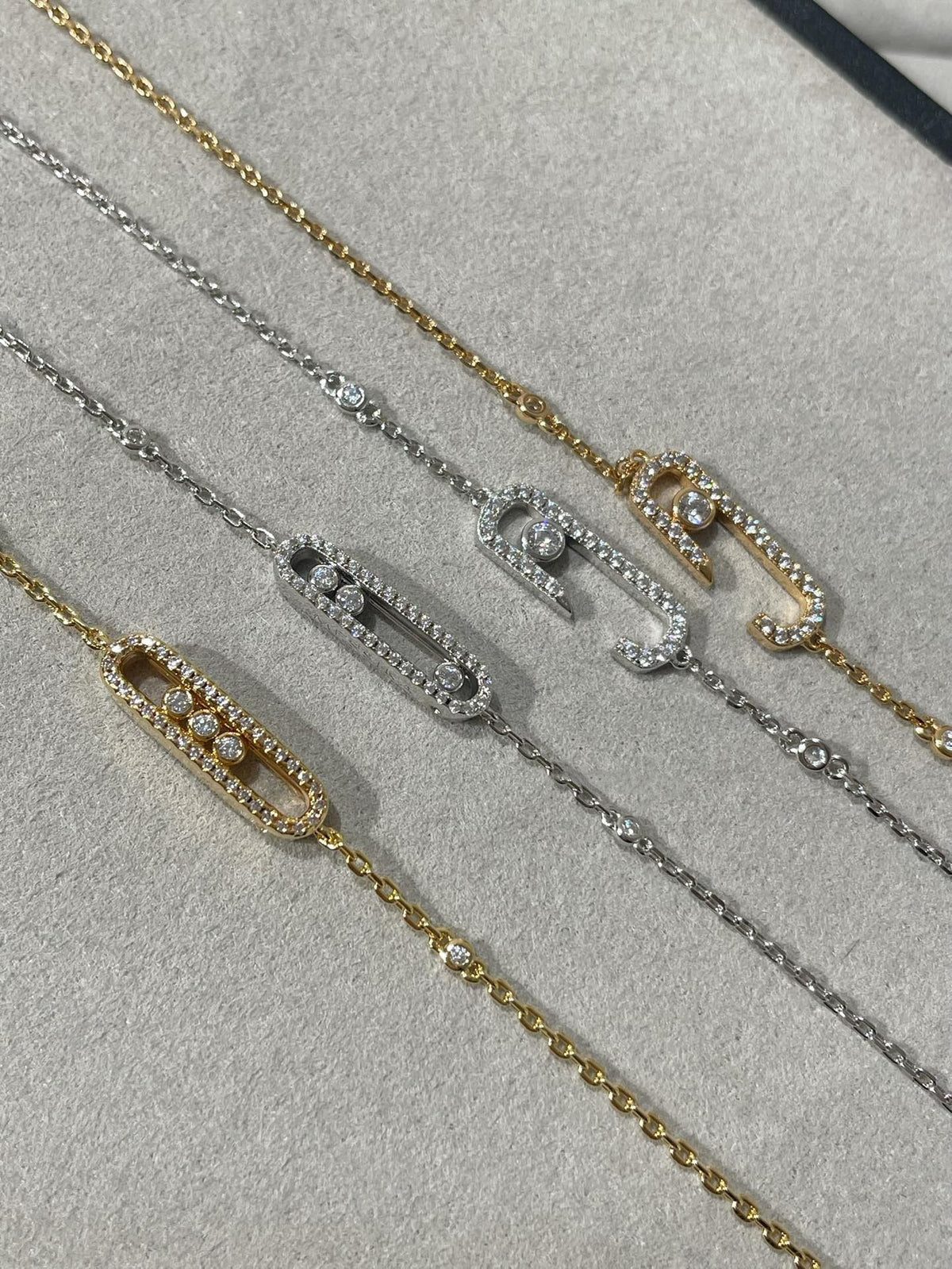 [⭐moonlume]BABY MOVE DIAMOND BRACELET