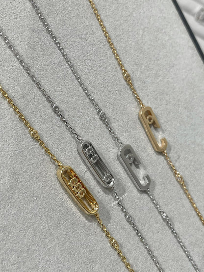 [⭐moonlume]BABY MOVE DIAMOND BRACELET