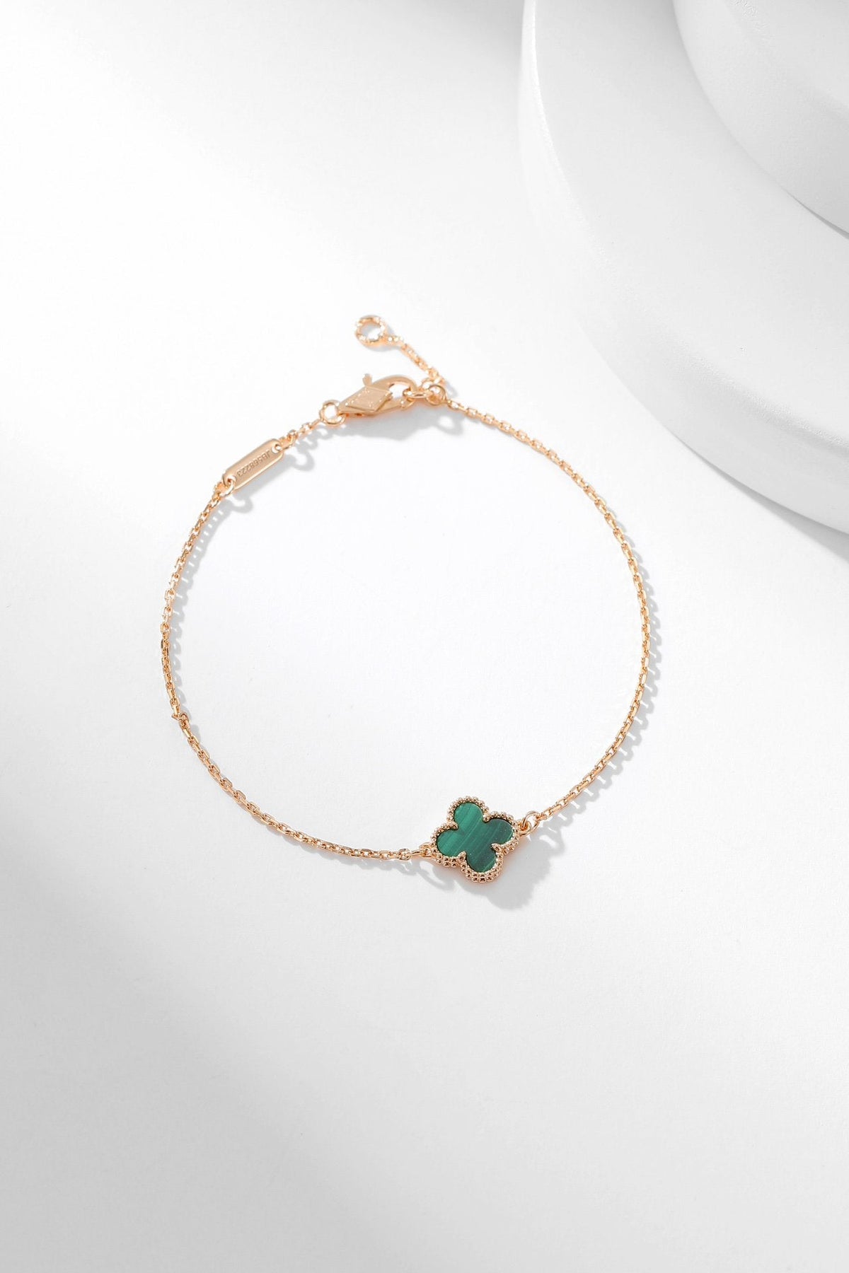 [⭐moonlume]CLOVER BRACELET MALACHITE 1 MOTIF
