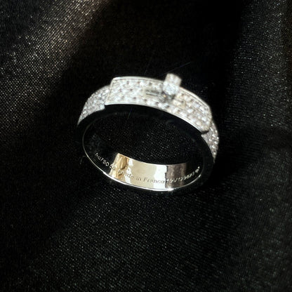 [⭐moonlume]KELLY SILVER DIAMOND RING