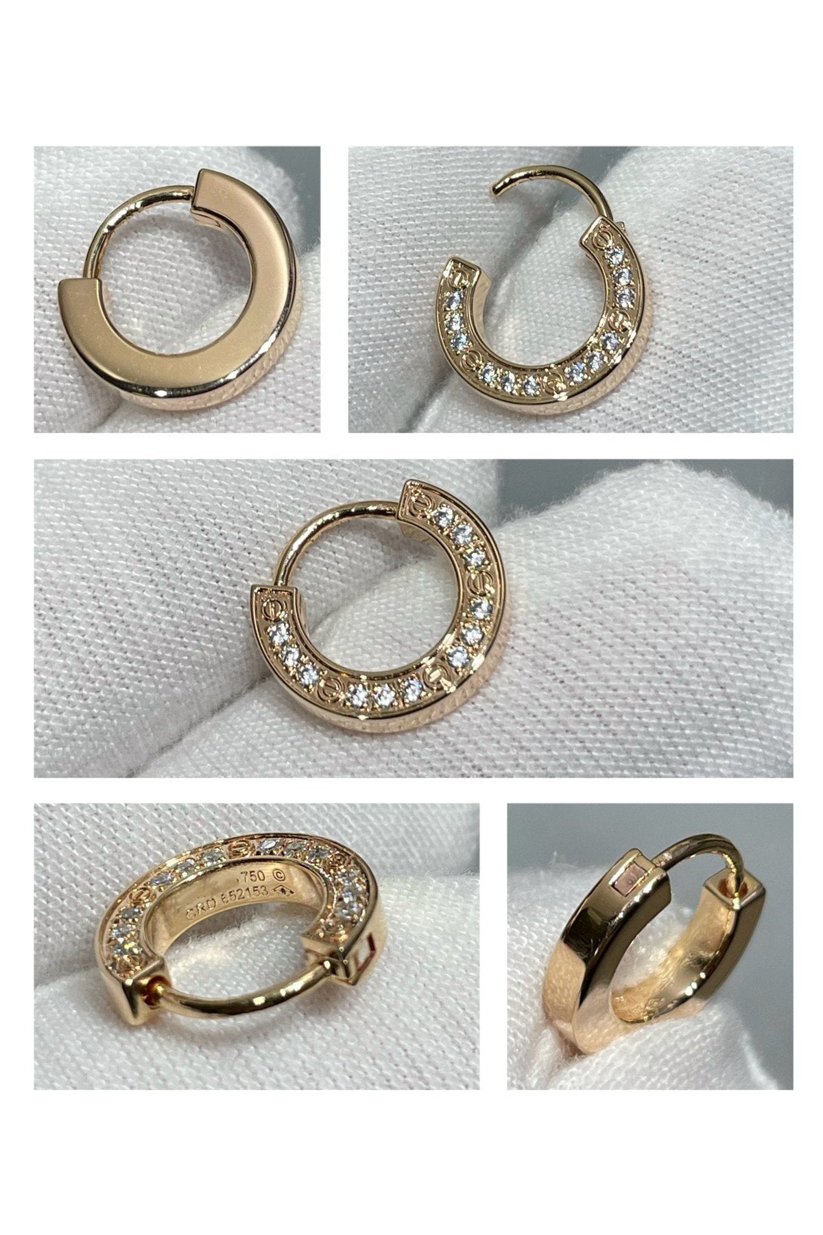 [⭐moonlume]LOVE DIAMOND EARRINGS
