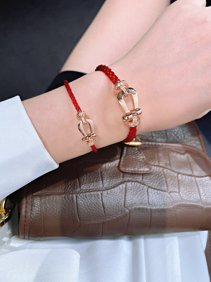 [⭐moonlume]FORCE 10 HALF DIAMOND PINK GOLD RED CORDERI LARGE AND MEDIUM MODEL