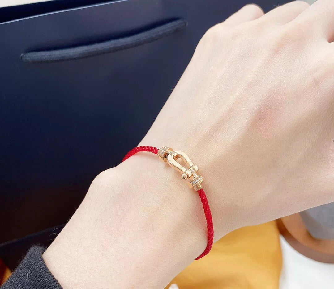 [⭐moonlume]FORCE 10 HALF DIAMOND PINK GOLD RED CORDERI LARGE AND MEDIUM MODEL