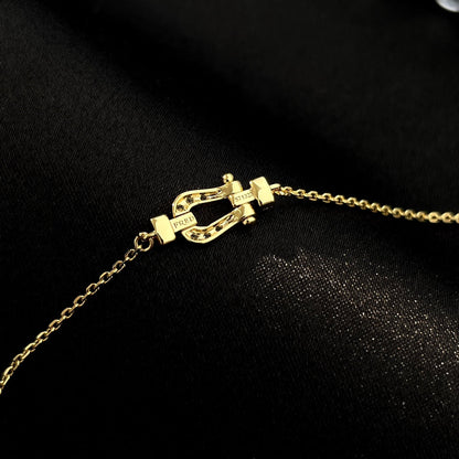 [⭐moonlume]FORCE 10 FULL DIAMOND BUCKLE CHAIN LINK MINI MODEL