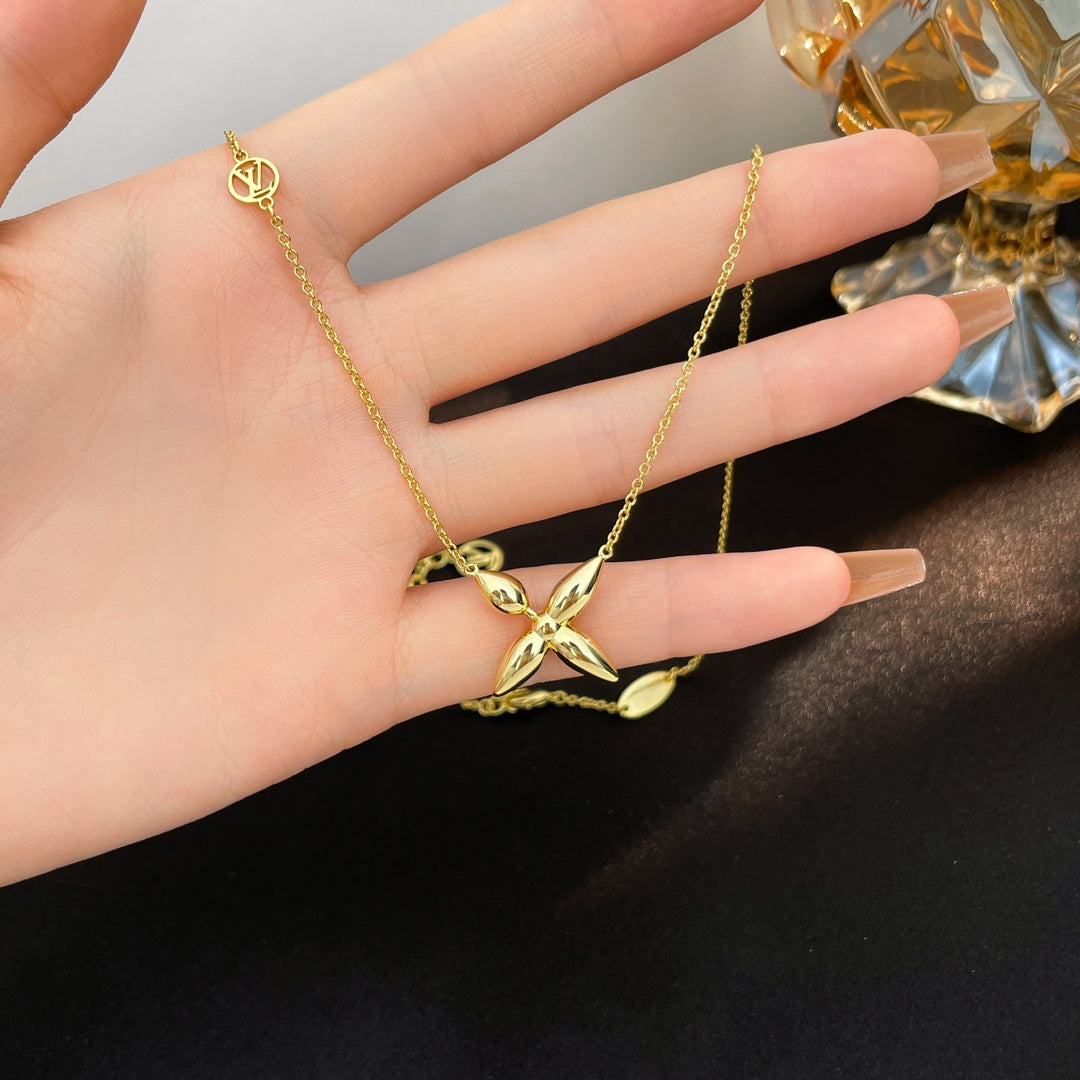 [⭐moonlume]LOUISETTE GOLD NECKLACE