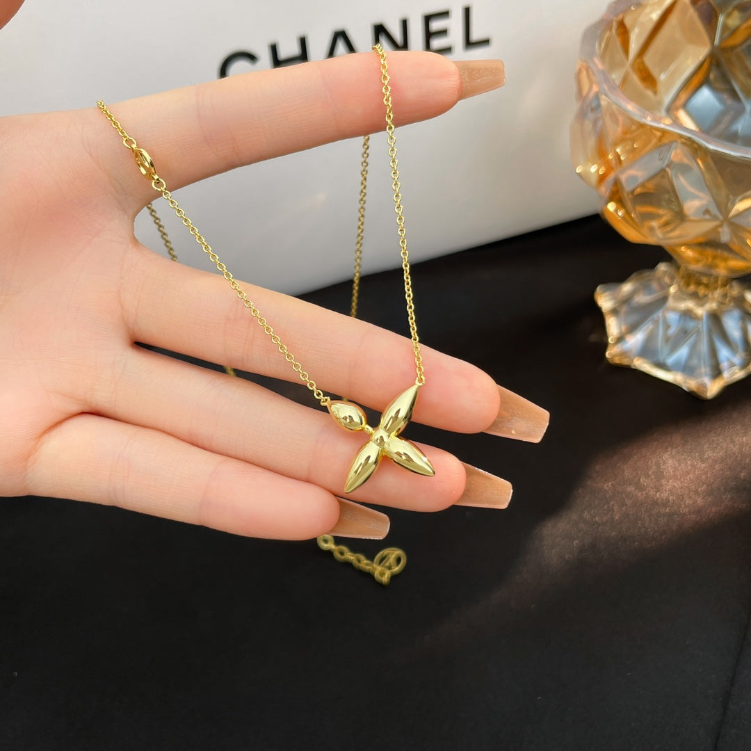 [⭐moonlume]LOUISETTE GOLD NECKLACE