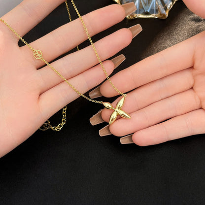 [⭐moonlume]LOUISETTE GOLD NECKLACE