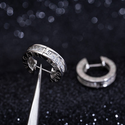 [⭐moonlume]ZERO 1 MINI SILVER DIAMOND EARRINGS
