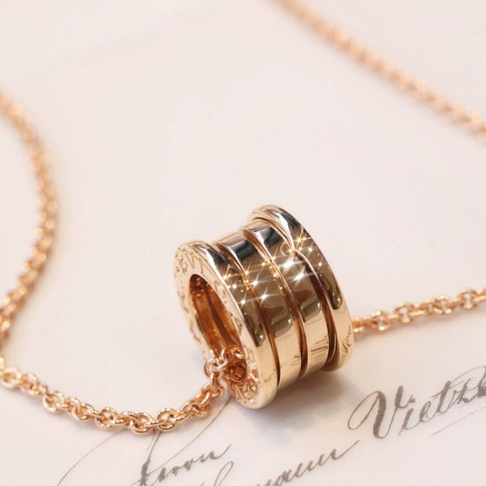 [⭐moonlume]ZERO 1 PINK GOLD NECKLACE