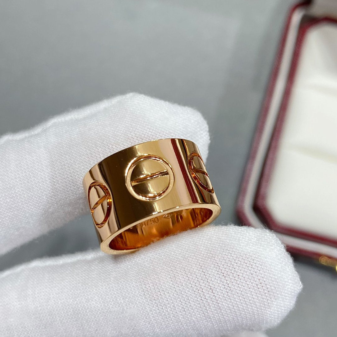 [⭐moonlume]LOVE 11MM LARGE RING