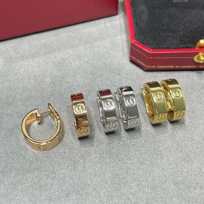 [⭐moonlume]LOVE 5.5MM EARRINGS