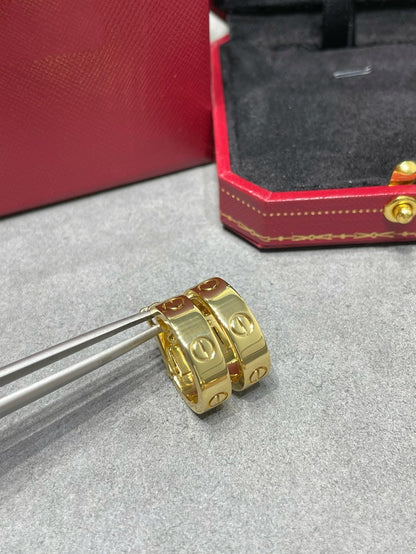[⭐moonlume]LOVE 5.5MM EARRINGS