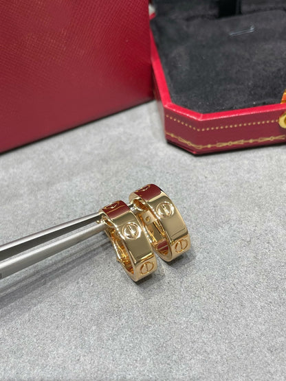 [⭐moonlume]LOVE 5.5MM EARRINGS
