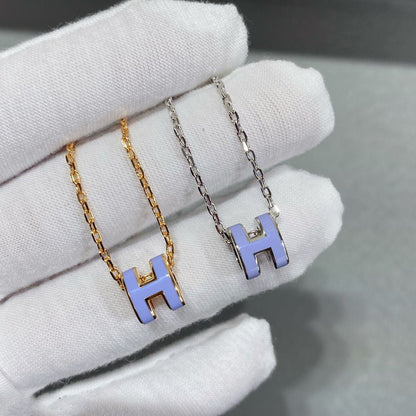 [⭐moonlume]MINI POP H NECKLACE