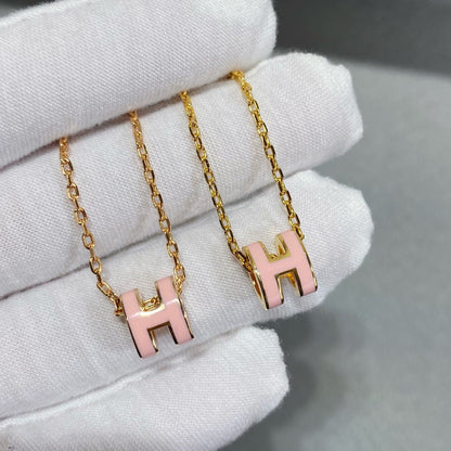 [⭐moonlume]MINI POP H NECKLACE