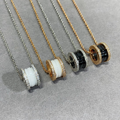 [⭐moonlume]ZERO 1 DIAMOND CERAMIC NECKLACE