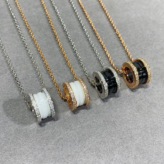 [⭐moonlume]ZERO 1 DIAMOND CERAMIC NECKLACE