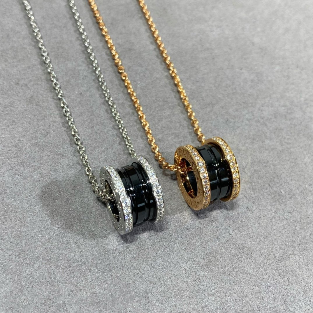 [⭐moonlume]ZERO 1 DIAMOND CERAMIC NECKLACE