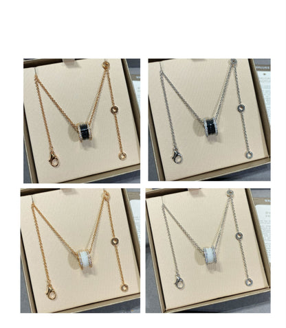 [⭐moonlume]ZERO 1 DIAMOND CERAMIC NECKLACE