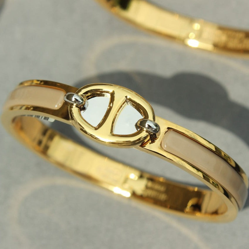 [⭐moonlume]CLIC CHAINE GOLD BRACELET