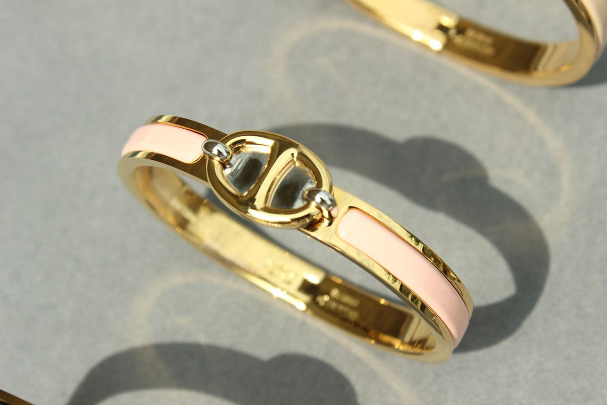 [⭐moonlume]CLIC CHAINE GOLD BRACELET