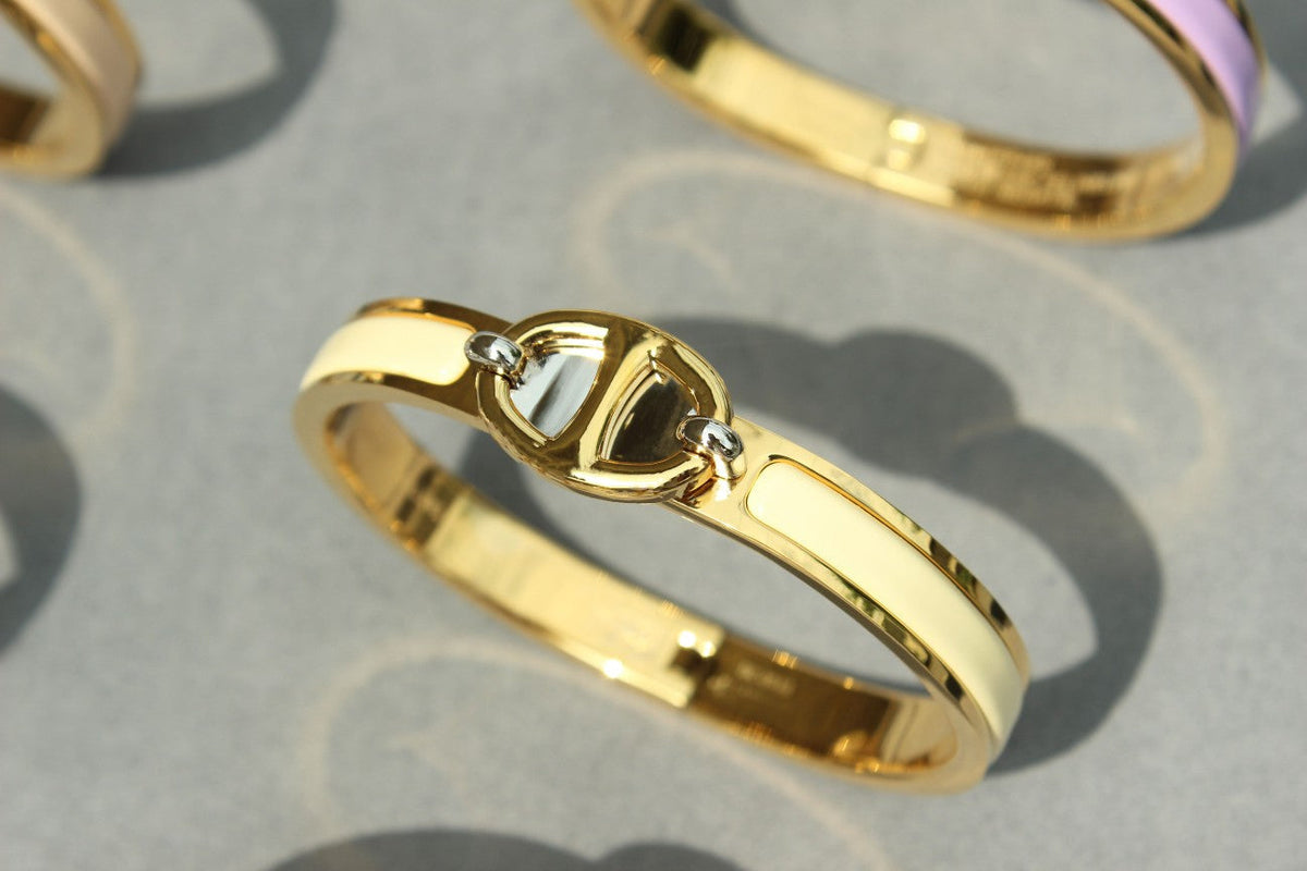 [⭐moonlume]CLIC CHAINE GOLD BRACELET