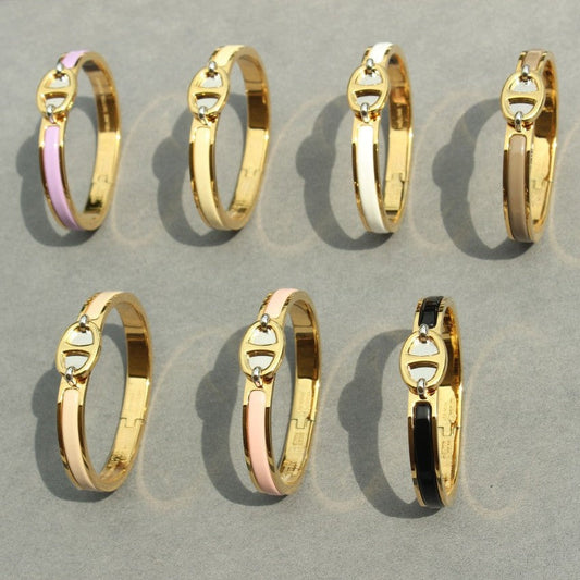 [⭐moonlume]CLIC CHAINE GOLD BRACELET