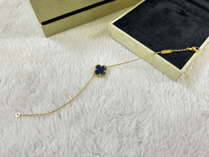 [⭐moonlume]CLOVER 1 MOTIF PIETERSITE BRACELET