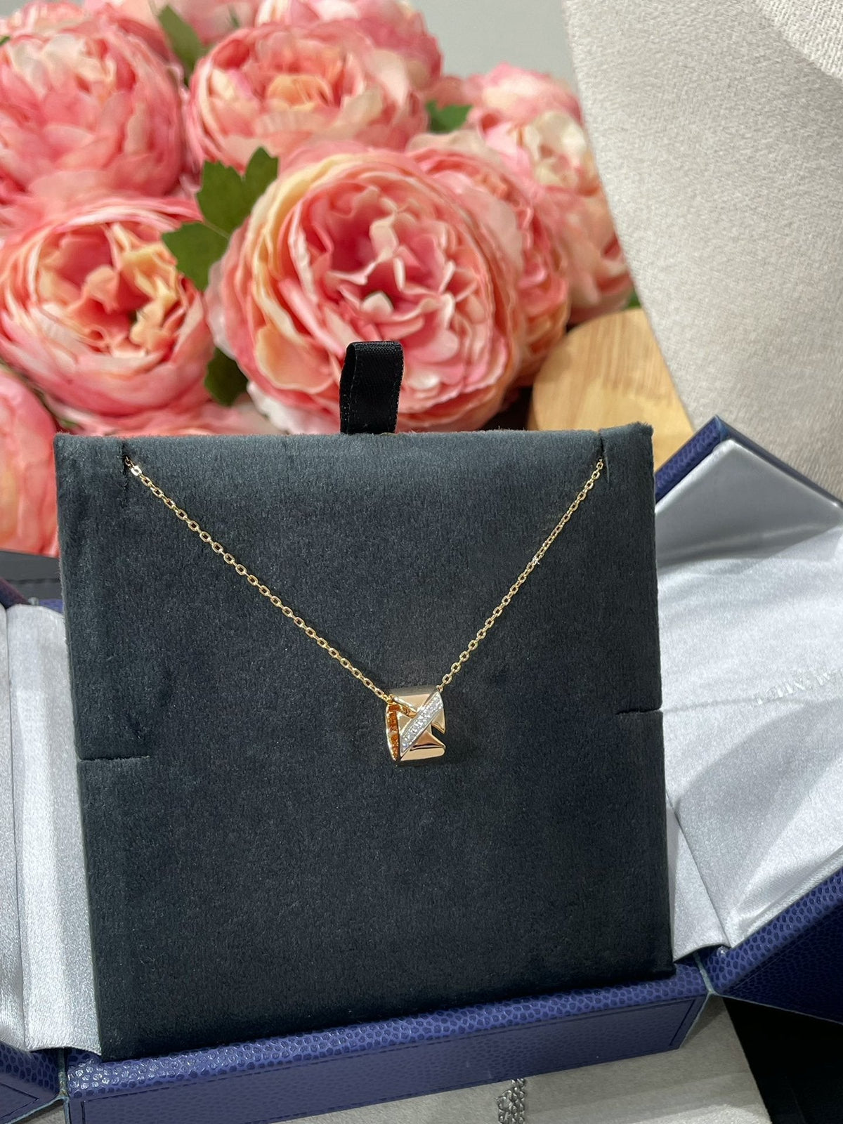 [⭐moonlume]LIENS EVIDENCE DIAMOND NECKLACE