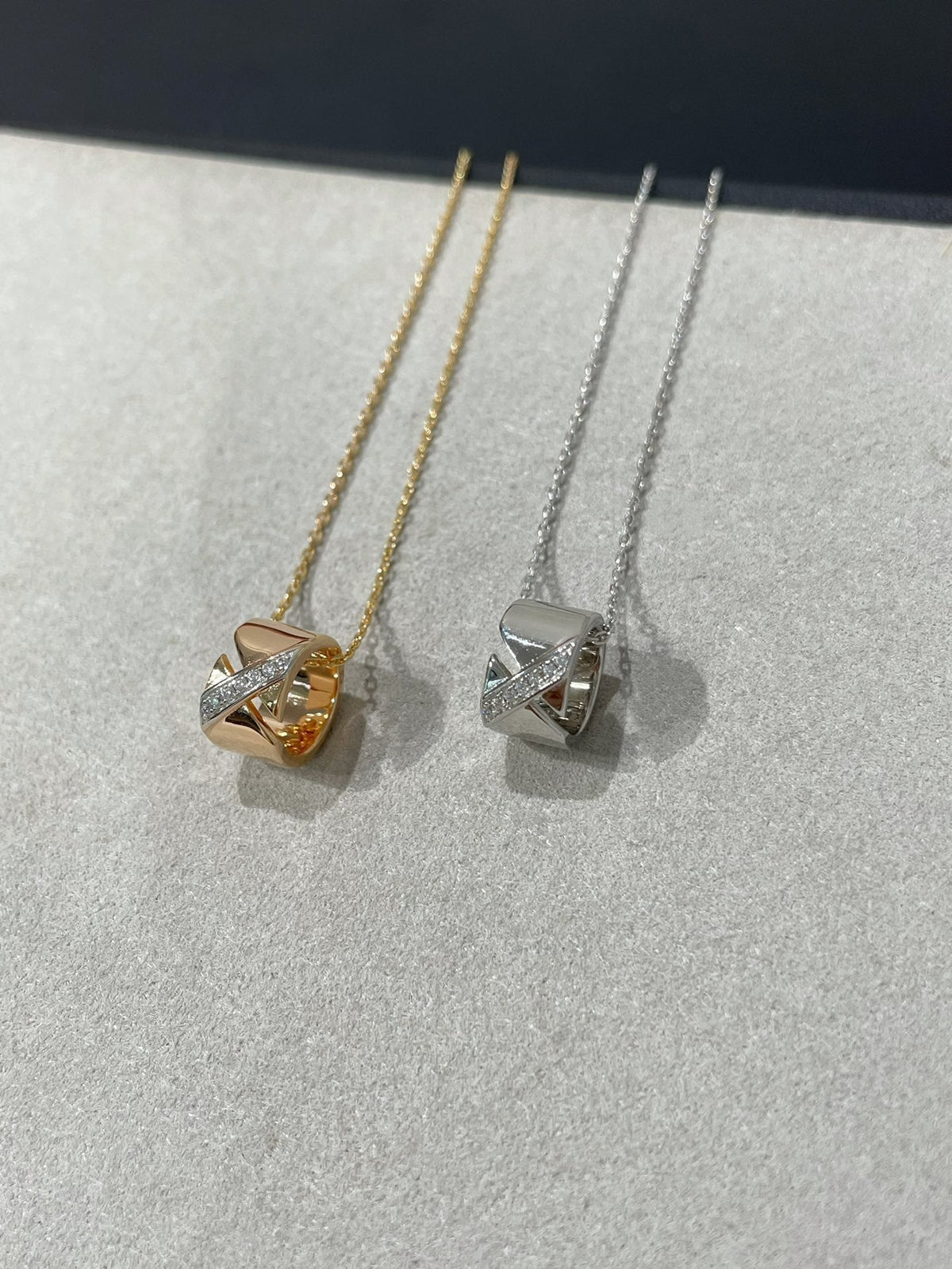 [⭐moonlume]LIENS EVIDENCE DIAMOND NECKLACE