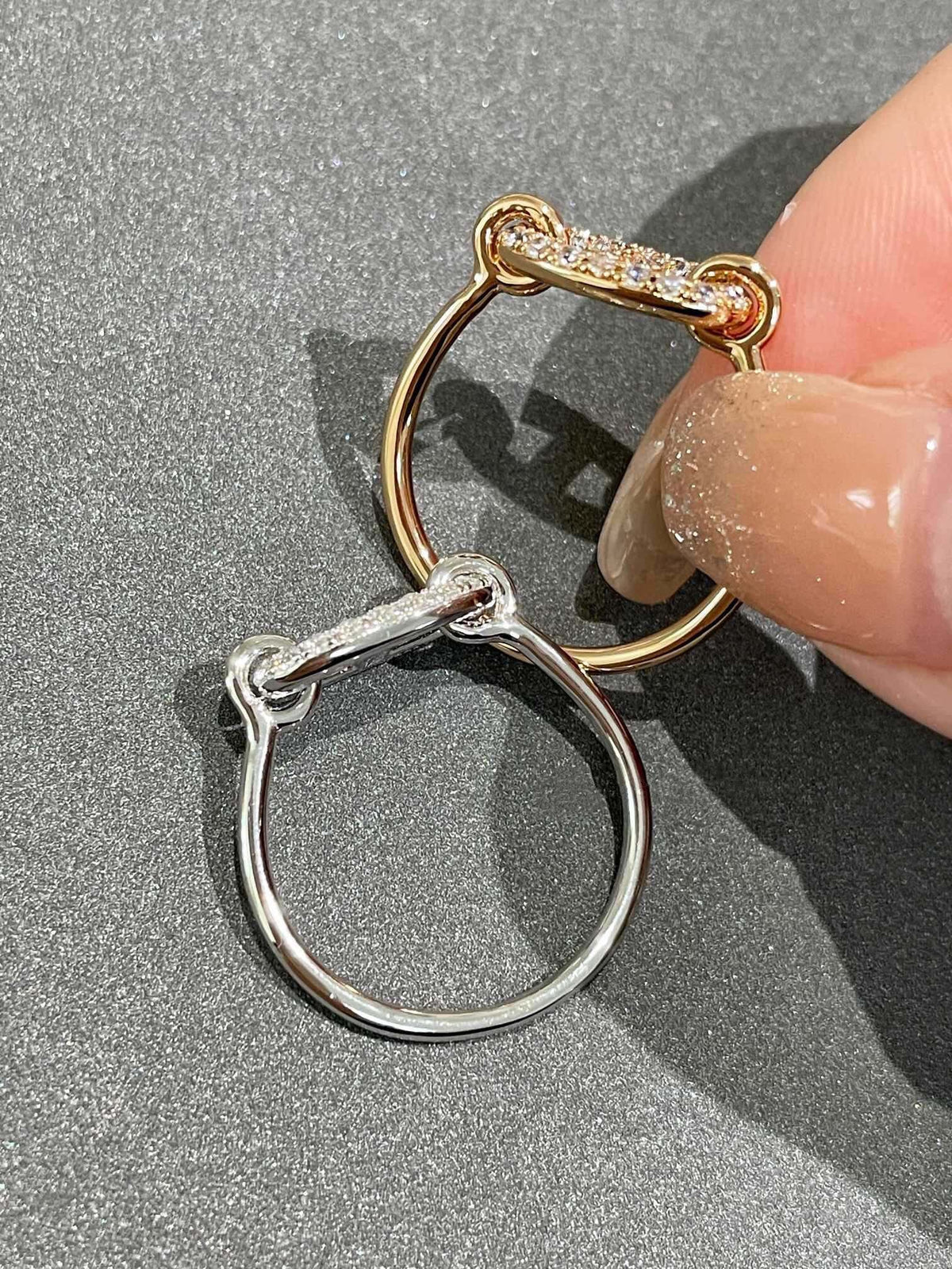 [⭐moonlume]RONDE SMALL DIAMOND RING