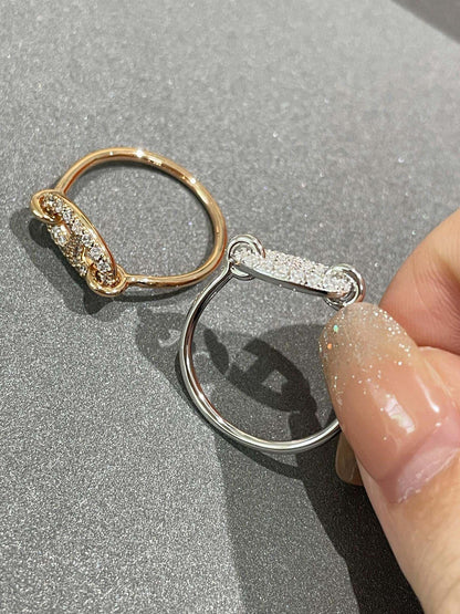 [⭐moonlume]RONDE SMALL DIAMOND RING