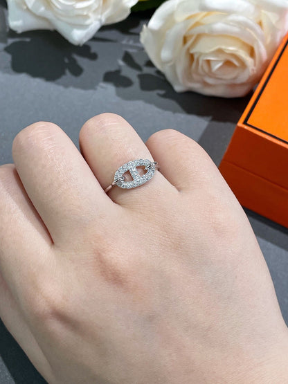 [⭐moonlume]RONDE SMALL DIAMOND RING