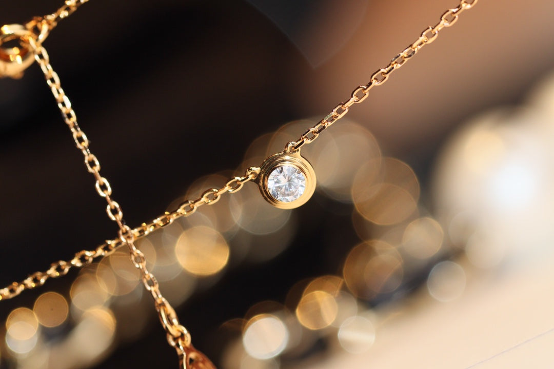 [⭐moonlume]DAMOUR DIAMOND NECKLACE