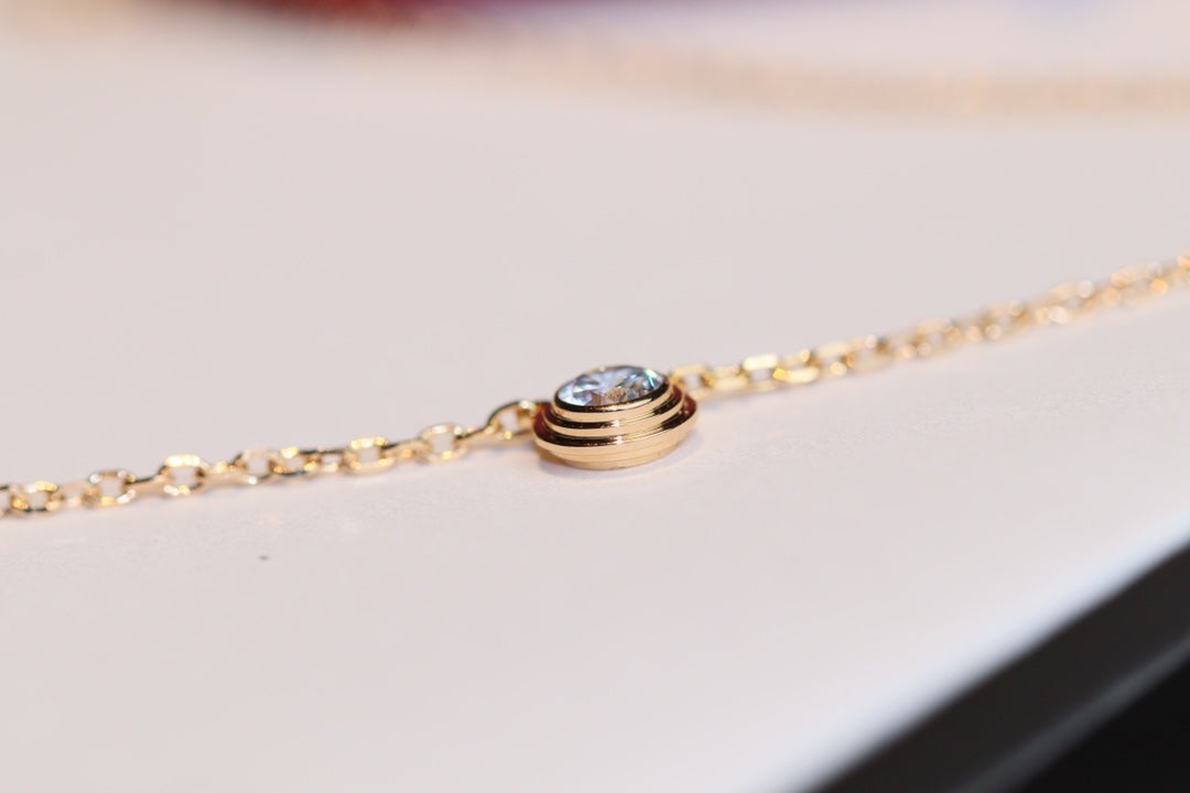 [⭐moonlume]DAMOUR DIAMOND NECKLACE