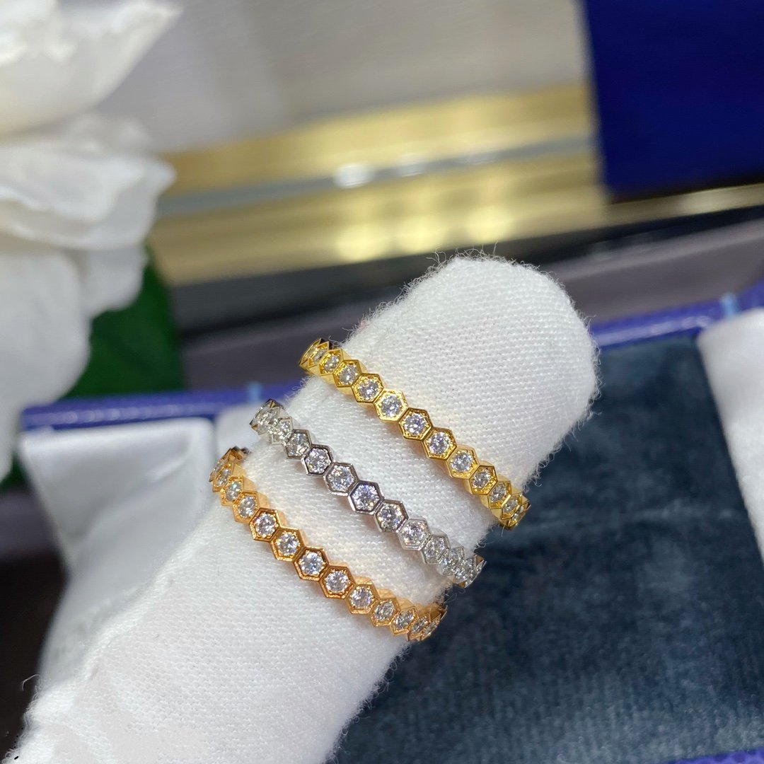 [⭐moonlume]BEE LOVE DIAMOND PAVED SMALL RING
