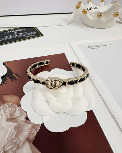 [⭐moonlume]Double C Open Bangle