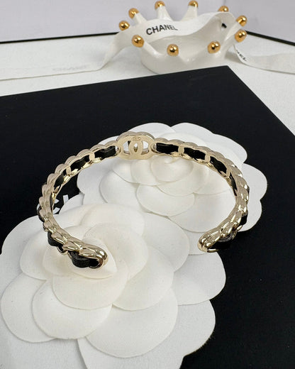 [⭐moonlume]Double C Open Bangle
